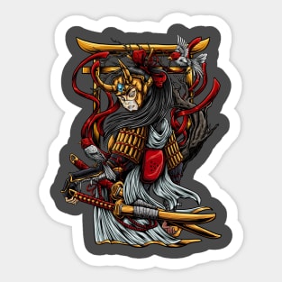 Female Assassin Sticker